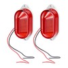 QWORK AC110V - 120V Industrial Strobe Siren Alarm Warning Light