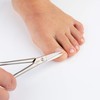 REMOS Toenail Scissors with Serrated Cutting Edge Made of Hardened