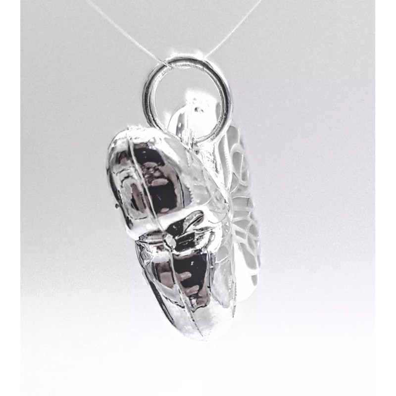 Plata Dije Mariposa 3d .925 Joyeria