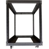 TECHTOO Server Rack 12U Standing Open Frame Rack with 4