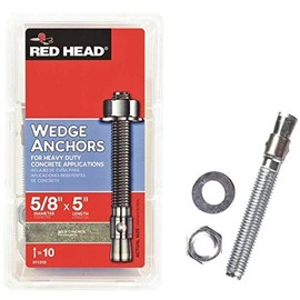 Red Head 12310 Truebolt Wedge Anchor, Steel