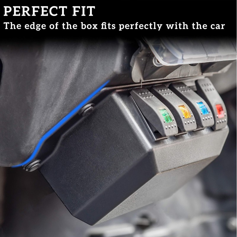SAUTVS Switch Panel for Polaris RZR XP 1000 14-18, Under