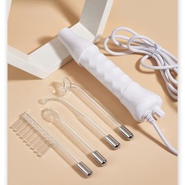 Alta Frecuencia Facial, Radiofrecuencia Facial para Estiramiento de La Piel Que Elimina el Acn. Portable Handheld Aparato de Radiofrecuencia Facial,  