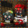 Colingmill 2 Pcs Wooden Halloween Candy Box Day of the