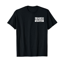 K9 Thin Orange Line Search & Rescue SAR K-9 Team T-Shirt T-Shirt