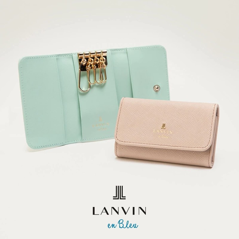 Lanvin On Blue 480115 Luxembourg Women's Key Case, [31] Pale