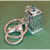 Dr Who Police Box 'TARDIS' Keychain Fob