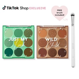 ColourPop 9-Pan Shadow Palette Duos + Free Brush -  Exclusive Set:_Bundle-GlamEssentials