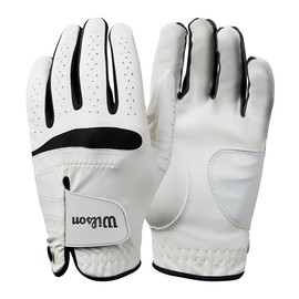 Wilson Feel Plus Glove, White/Black, M