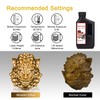 RepRapper Brass MetalShift 3D Printer Resin 405nm Fast UV-Curing Standard
