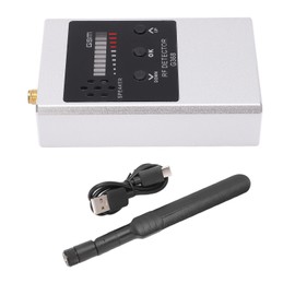 Camera Detector 300MHz To 2700MHz Sound Vibration LED Indicator RF Signal Scanner Adjustment Wireless Signal Detector Silver
