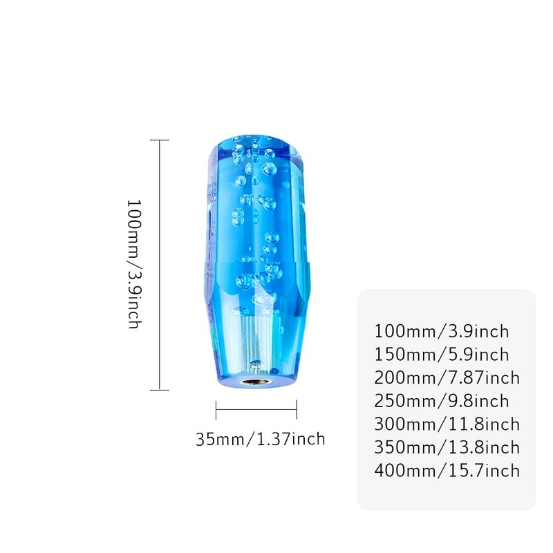Sakali Crystal Diamond Gear Shift Knob, Acrylic Car Modification Stick
