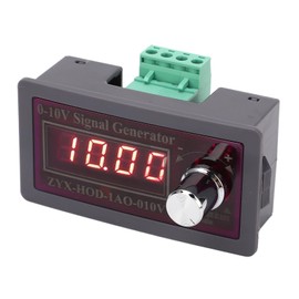 0-10V Adjustable Signal Generator ABS Signal Voltage Generator Module PLC Frequency Control Meter 15-30VDC