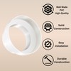 EDE Group PVC Ducting Reducer 125mm to 100mm - 5