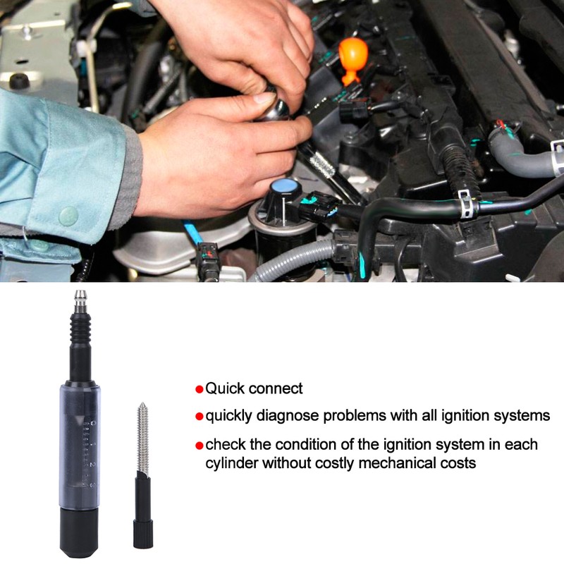 Adjustable Spark Plug Coil Detector Autos Ignition Diagnostic Test Tool
