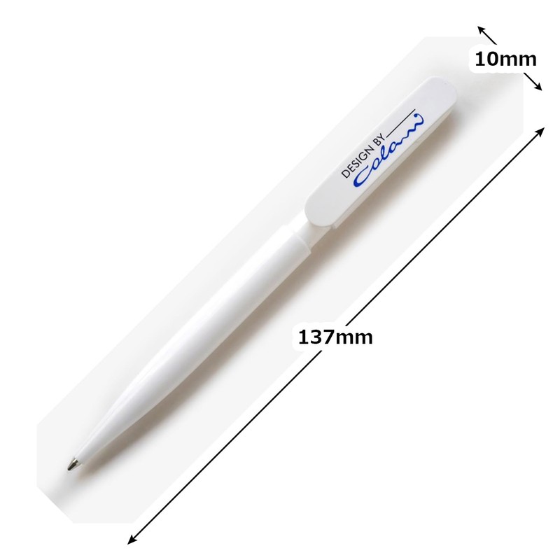 Collani Pen 030324 Recycled Ballpoint Pen, White