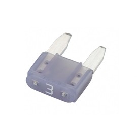 HELLA 8JS 728 596-101 Fuse - Mini-Flat Fuse - 3A - Purple - Quantity: 50