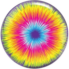 Brunswick Viz-a-Ball Bowling Ball (12lbs, Tie-Dye Burst)