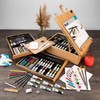 Royal & Langnickel 150-Piece All Media Easel Artist Set, Multicolor