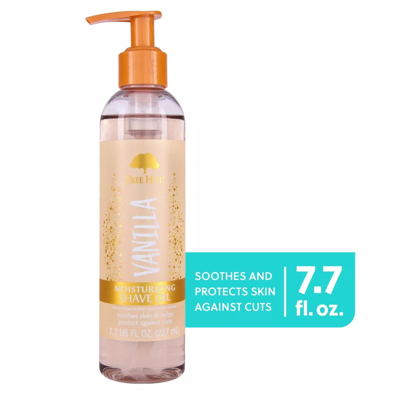 Tree Hut Bare Vanilla Hydrating & Moisturizing Shave Oil, 7.7