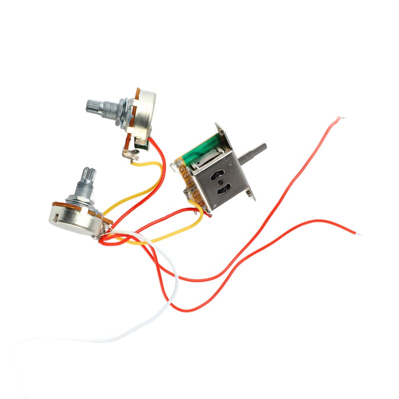3 Pickup Guitar Wiring Harness 3 Way Switch A500K B500K