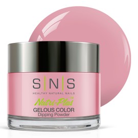 SNS Nail Dip Powder, Gelous Color Dipping Powder - Paris Is Love (Pink/Pastel, Cream) - Long-Lasting Dip Nail Color Lasts 14 Days - Low-Odor & No UV Lamp Required - 1 OZ