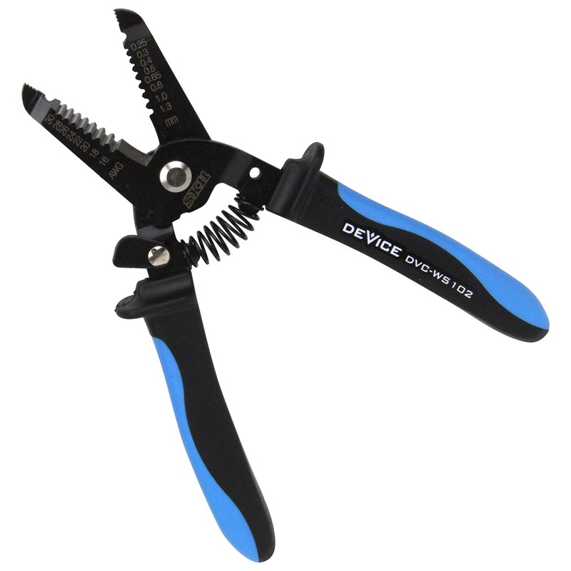 SK11 DEVICE DVC-WS102 Wire Stripper for Fine Wires, 160mm