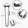 ANTEISI Table Legs，20.4inch Hairpin Table Legs, Folding Hairpin Legs,DIY for