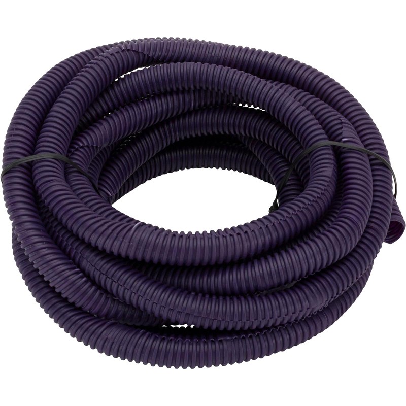 Split Wire Loom Conduit Tubing, 3/8 Inch Diameter, 12 Ft.