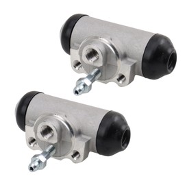 TRQ Rear Wheel Cylinder Set Driver & Passenger Side Compatible with 2008-2014 Scion xD 2014-2019 Toyota Corolla 2012-2019 Prius C