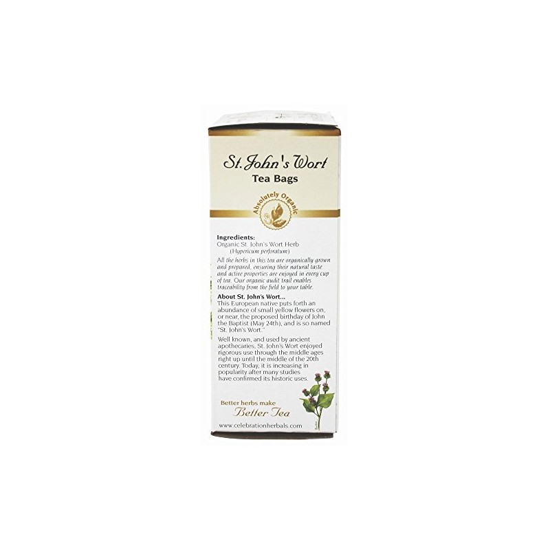 Celebration Herbals St John's Wort Tea Organic - 24 Herbal