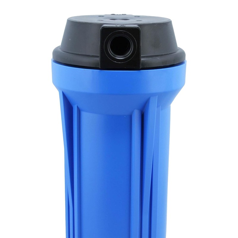 Neo-Pure 10" Blue Water Filter Housing 3/8" Inlet No PR