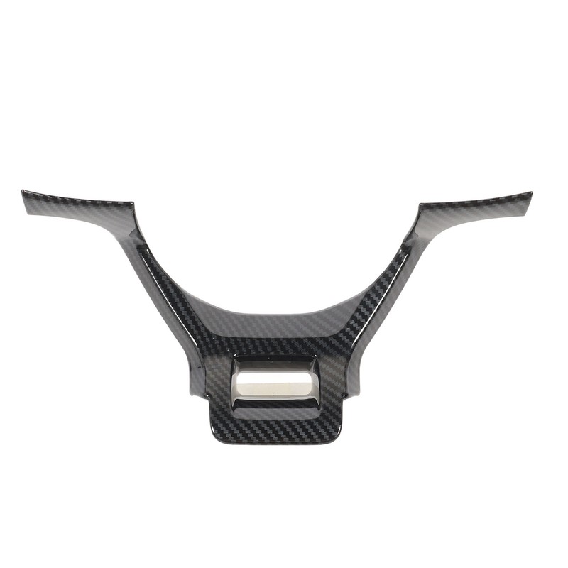 Steering Wheel Trim Decoration Carbon Fiber Style Interior Steering Wheel