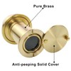 Earl Diamond - Peep Holes for Door, Solid Brass 220-Degree