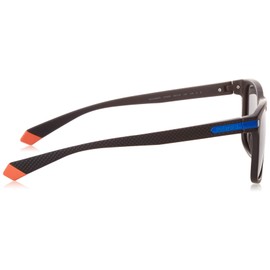 Polaroid AZ FLAG Unisex Adults’ PLD 2088/S Sunglasses, MTBLKBLUE, 55