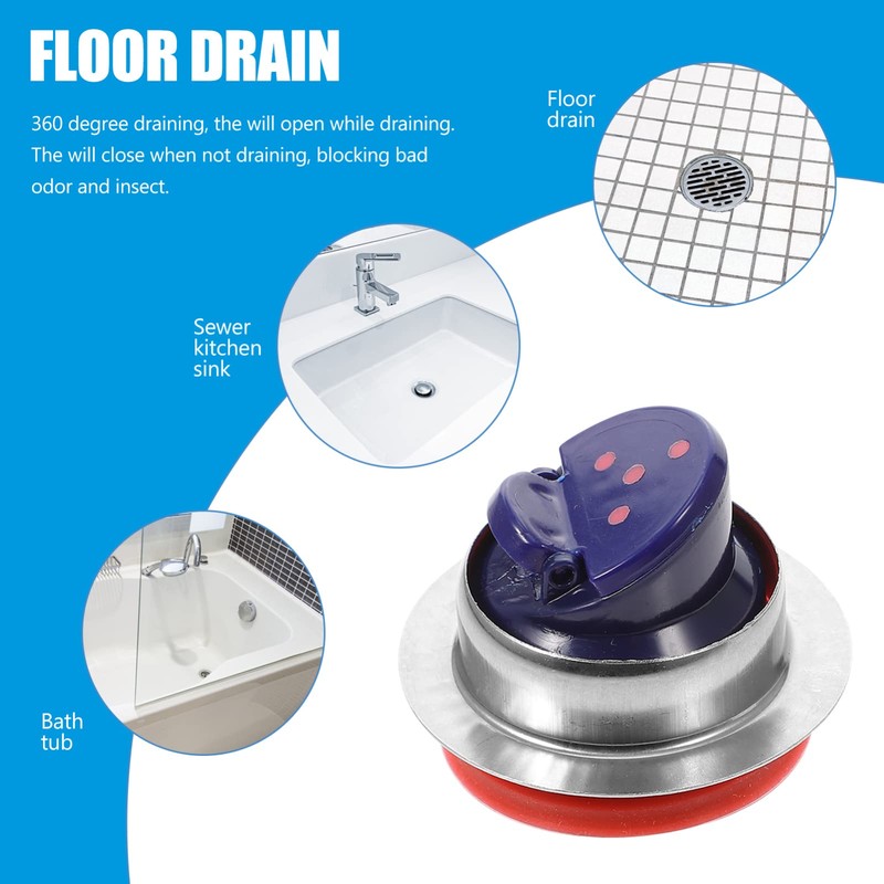OSALADI 4 Pcs Floor Drain Anti Odor Core Shower Drain