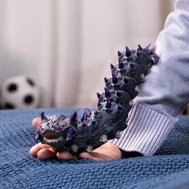 SCHLEICH schleich 70830 Schattenwurm, ab 7 Jahren, ELDRADOR CREATURES - Spielfigur, 5 x 26 x 4 cm