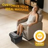 Collapsible Foot Spa Bath with Heat and Massage, Motorized Shiatsu