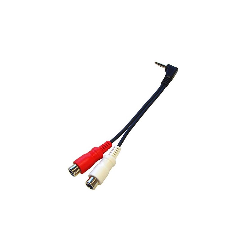 φ3.5mm Stereo Mini Plug (Male L) Plug and RCA /