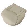 FZJDSD Tan Driver Side Bottom Perforated Microfiber Leather Replacement Seat