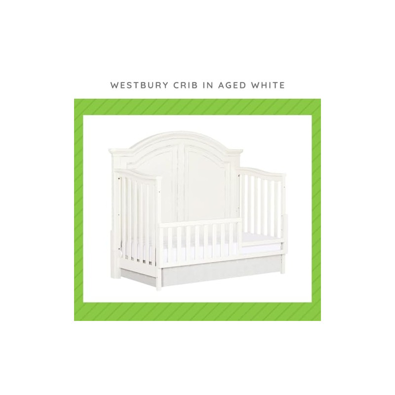 Toddler Bed Safety Guard Rail for Evolur Baby Convertible Cribs