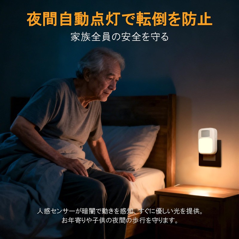 LUTW Motion Sensor Light, Indoor LED Night Light, Outlet (2025