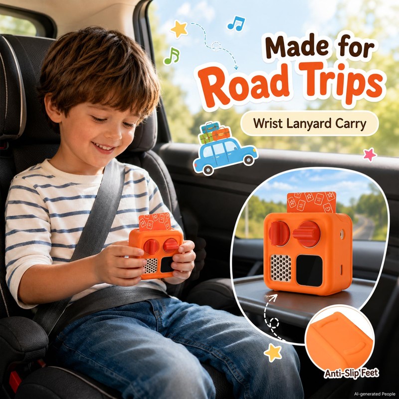 Againmore Silicone Case for Yoto Mini 2024, Kids Protective Cover