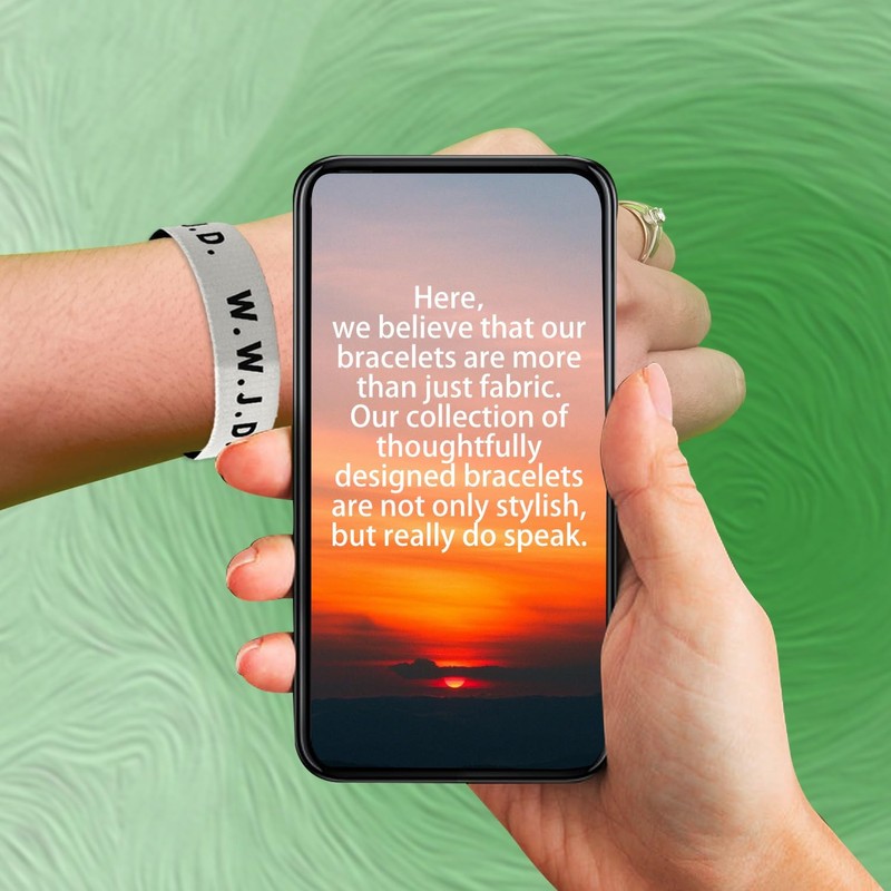 Bible Verse Bracelets Wearable Bible Bracelet Daily Bible Verse Bracelet