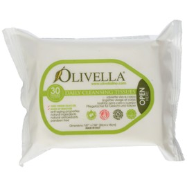 OLIVELLA Cleansing Tissues, 30 Count