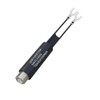 6pcs 75 Ohm to 300 Ohm Antenna Adapter Nickel-Plated UHF/VHF/FM