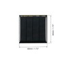 MECCANIXITY Mini Solar Panel Cell 2V 110mA 0.22W 44mm x