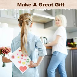 UCEC 8 Sheets Clear Stamps, Vintage Plants and Flowers Silicone Stamps for Crafting, Rubber Stamps for Card Making Decoration and DIY Scrapbooking