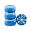 Rio Roller Light Up Wheels, Unisex Adult, Blue (Glitter), S