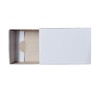 Pack of 50 Plain White Card Craft Matchboxes for Arts,